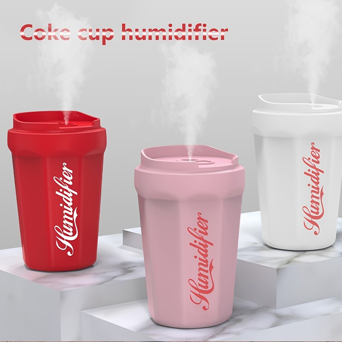 Coke Cup Humidifier Car Home USB Aroma Diffuser